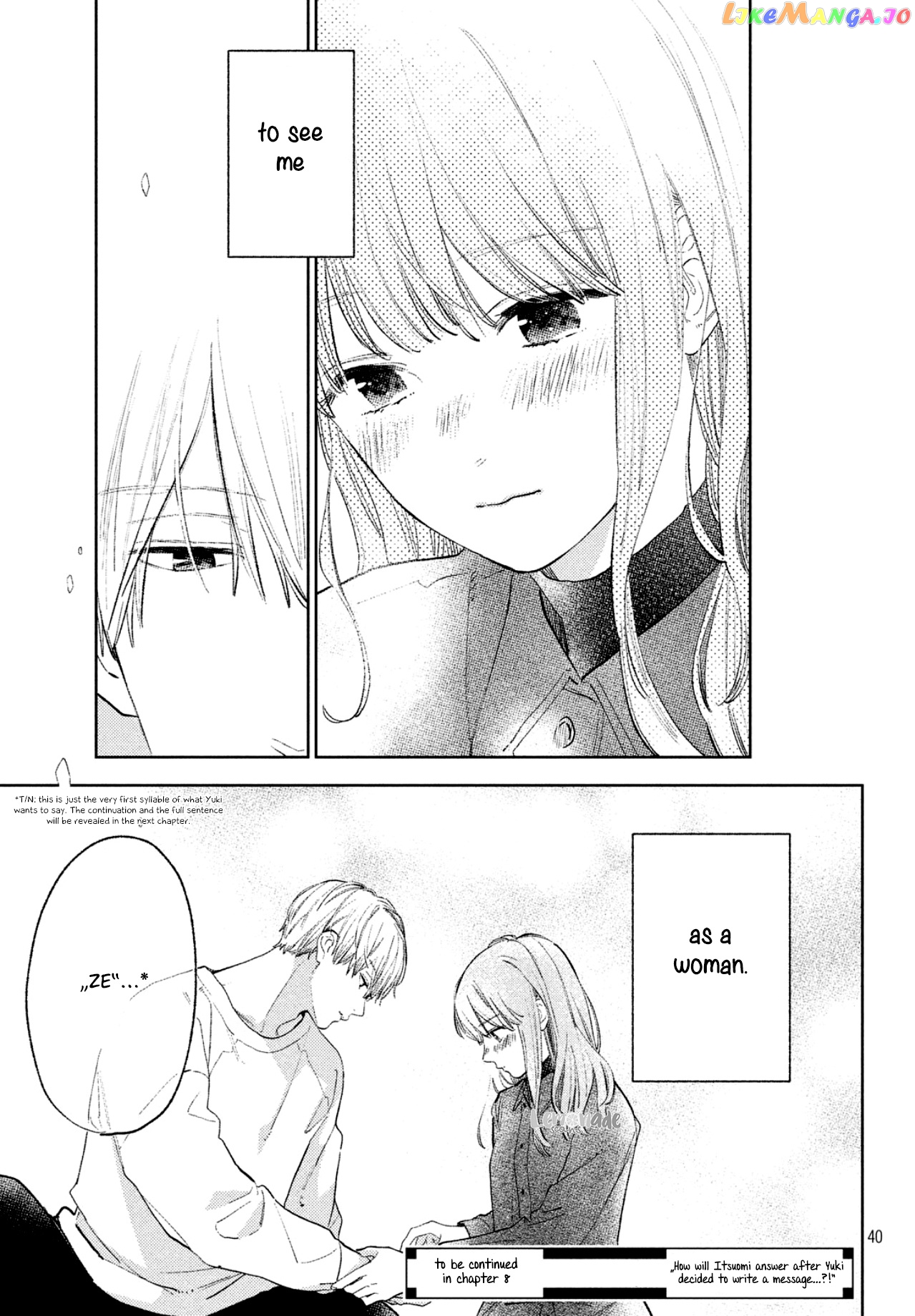 A Sign of Affection, Chapter 7 image 40
